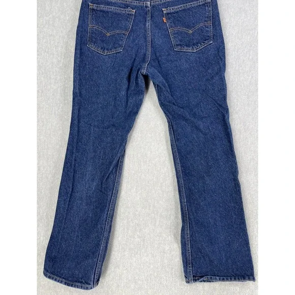 Vintage 94 Levis 517 Bootcut Dark Wash Orange Tab Jeans Men W36 L31 NWOT Look Nw